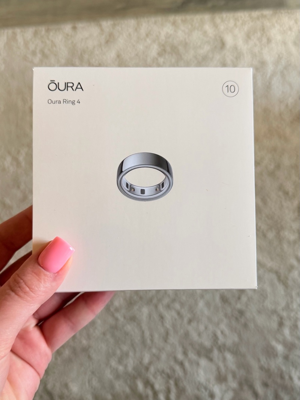 Oura Silver Smart Ring 4